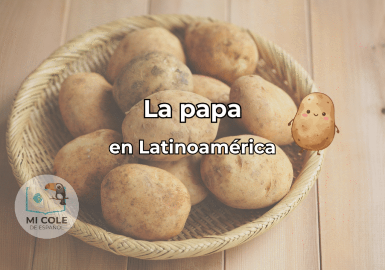 La papa en Latinoamérica: vocabulario y cultura